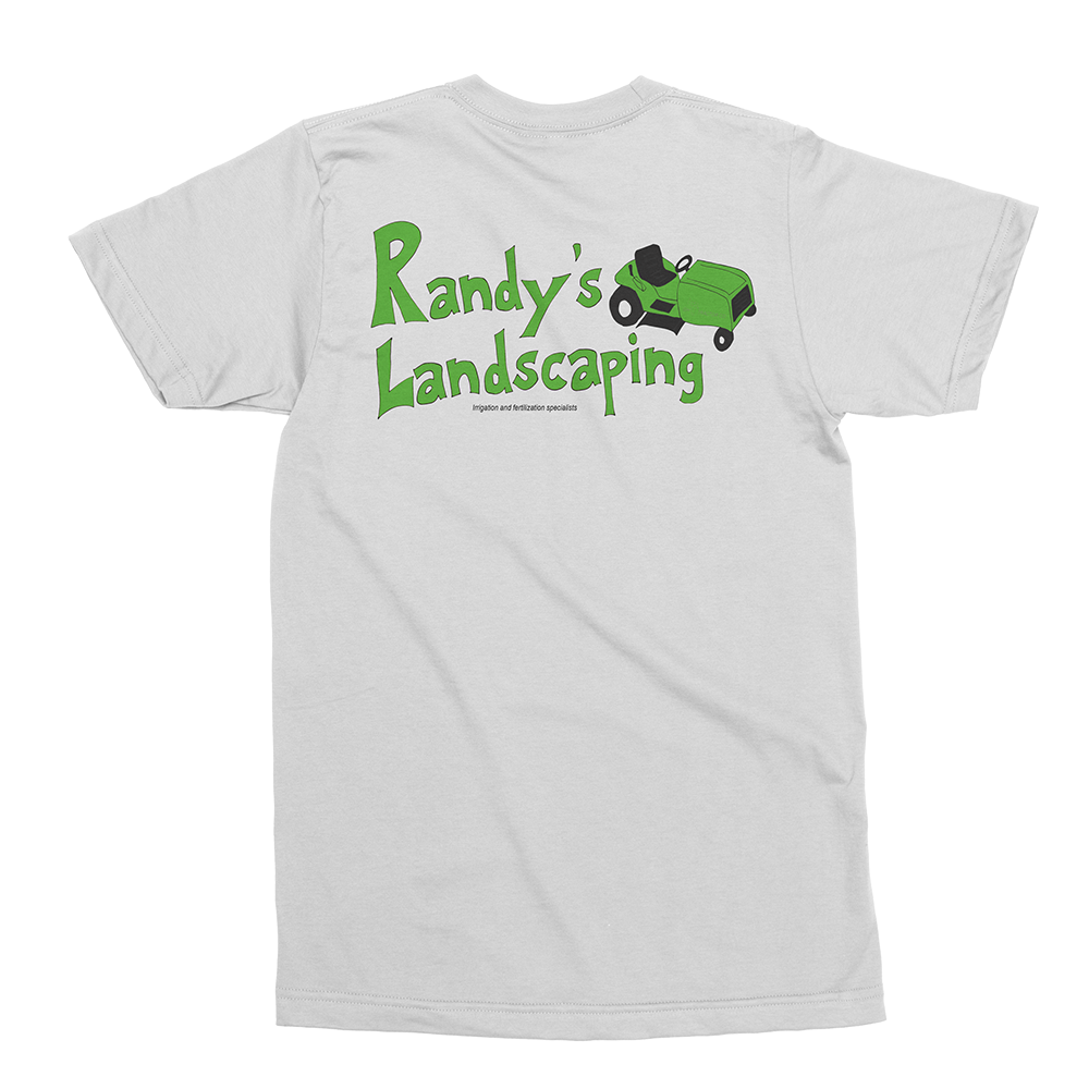 Landscaping Tee White